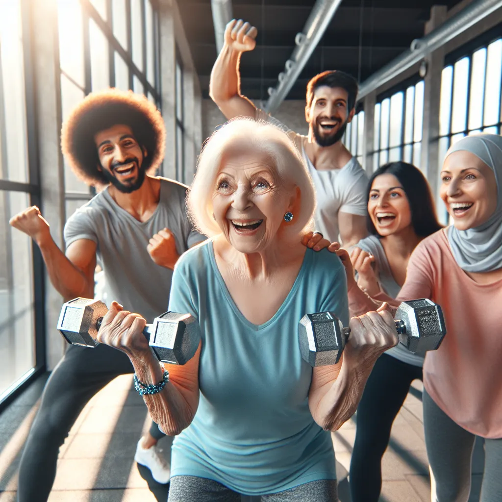 근력운동으로 건강한 노후를 준비하세요!