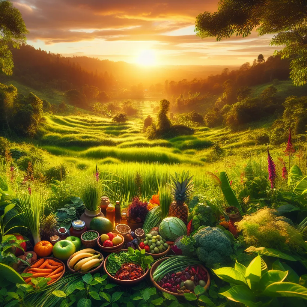 건강식품과 약초로 건강 챙기세요