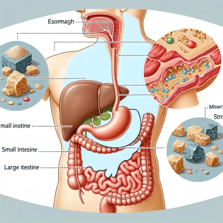 미네랄의 소화와 흡수의 개요 3가지