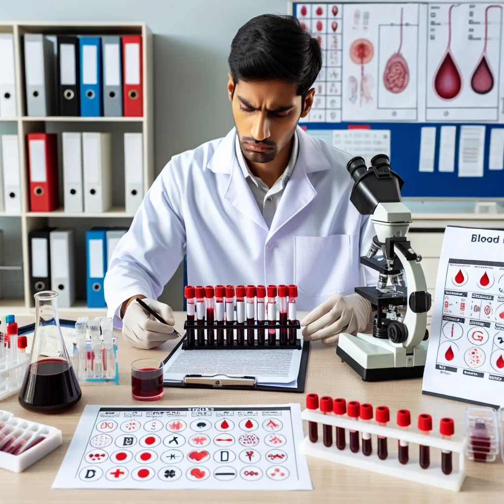 항원과 ABO식 혈액형과의 관계