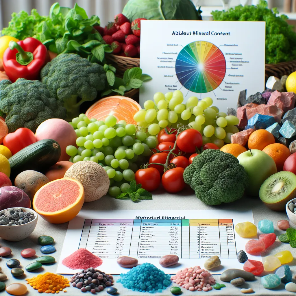 다량 미네랄이 많은 음식 3가지