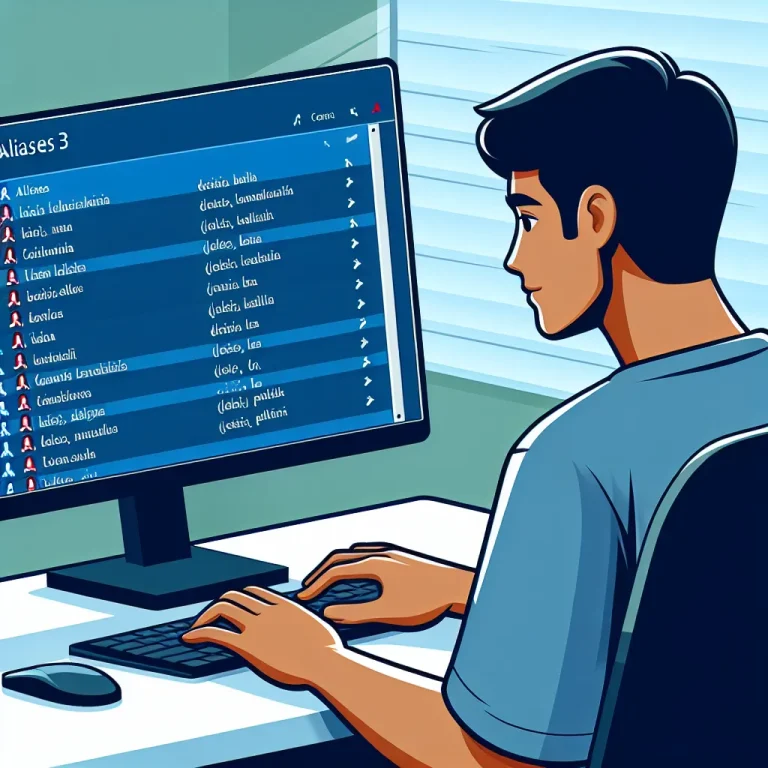 파워셸3에서 모든 알리아스 목록을 표시하는 방법은?