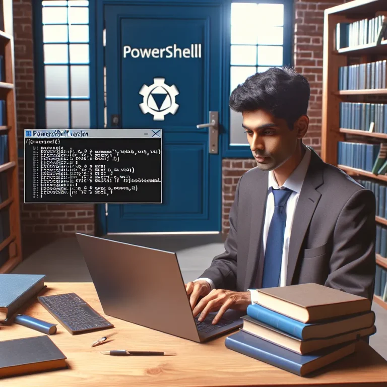 파워셸3 버전 확인하는 방법은?
