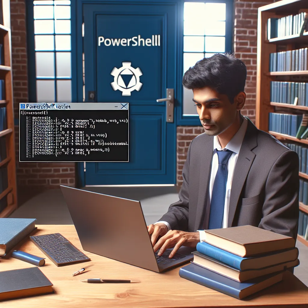 파워셸3 버전 확인하는 방법은?