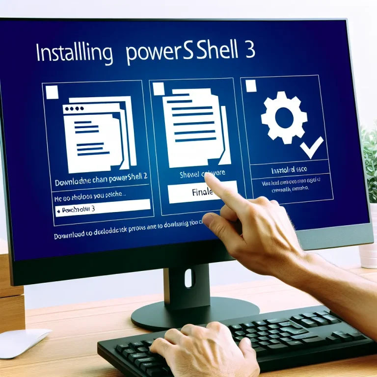 파워셸3 설치하기 위한 방법