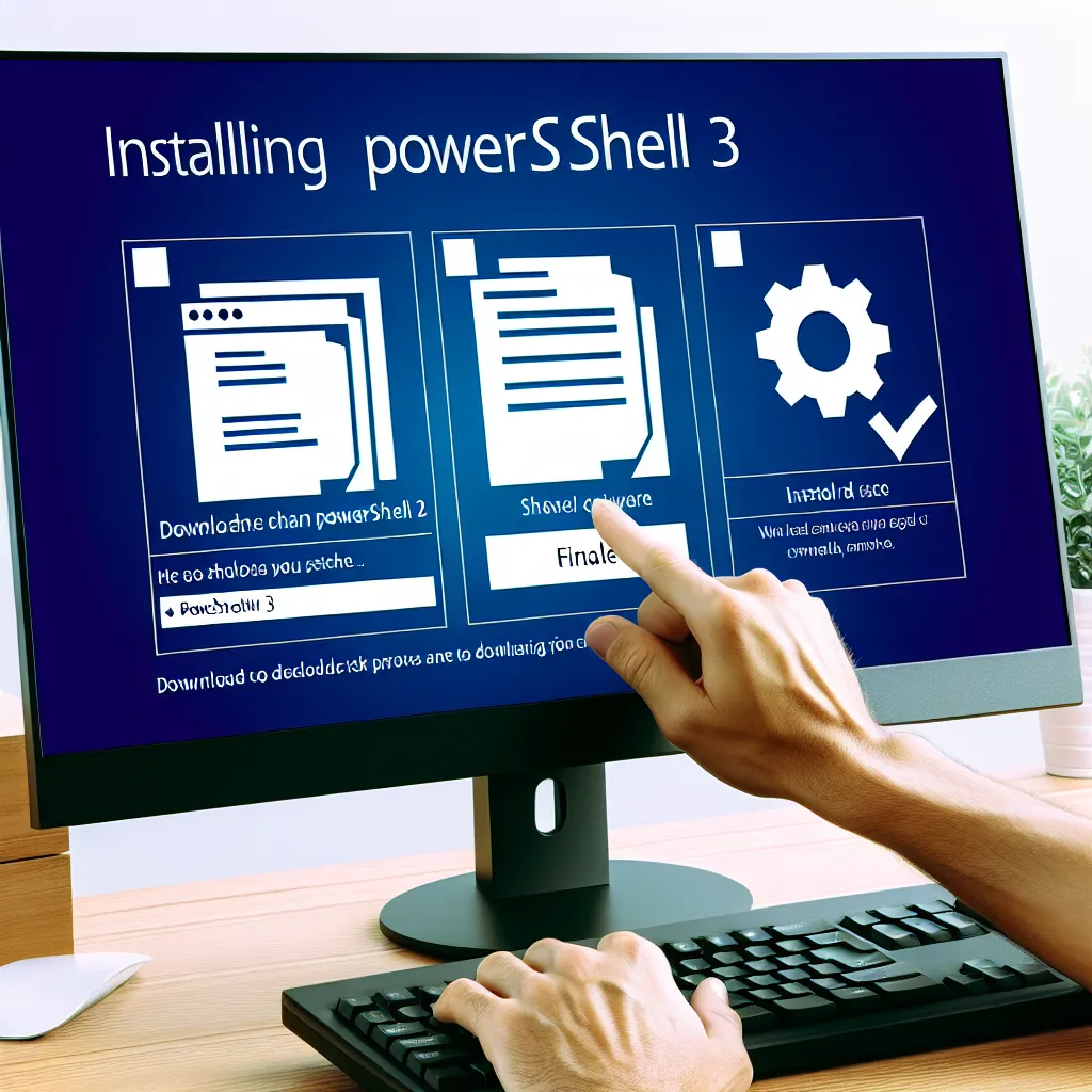 파워셸3 설치하기 위한 방법