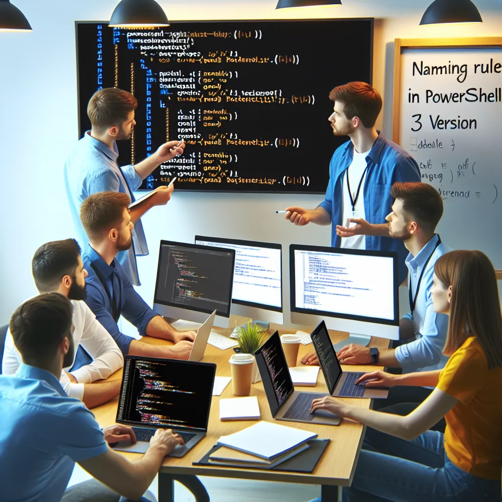 파워셸3 커맨들릿 명명 규칙