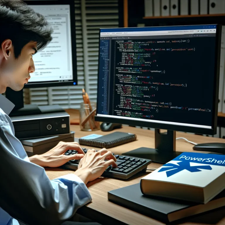 파워셸3 복잡한  명령어 예제를 통한 구조 해부하기